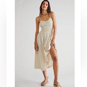 Free People Summer Chapter Midi Dress - XS